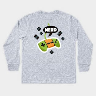 Game Nerd Kids Long Sleeve T-Shirt